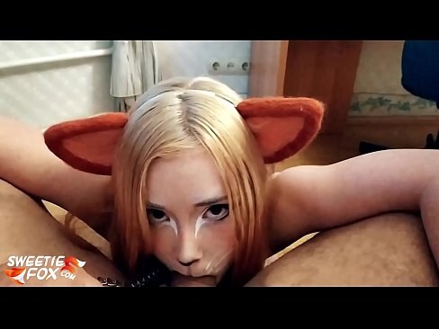 ❤️ Kitsune gbe dick ati pẹlu ni ẹnu rẹ Ohun onihoho didara ️❤